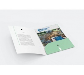 Mẫu Bìa Sơ Mi ( Folder) Cho Công Ty Xây Dựng - 01